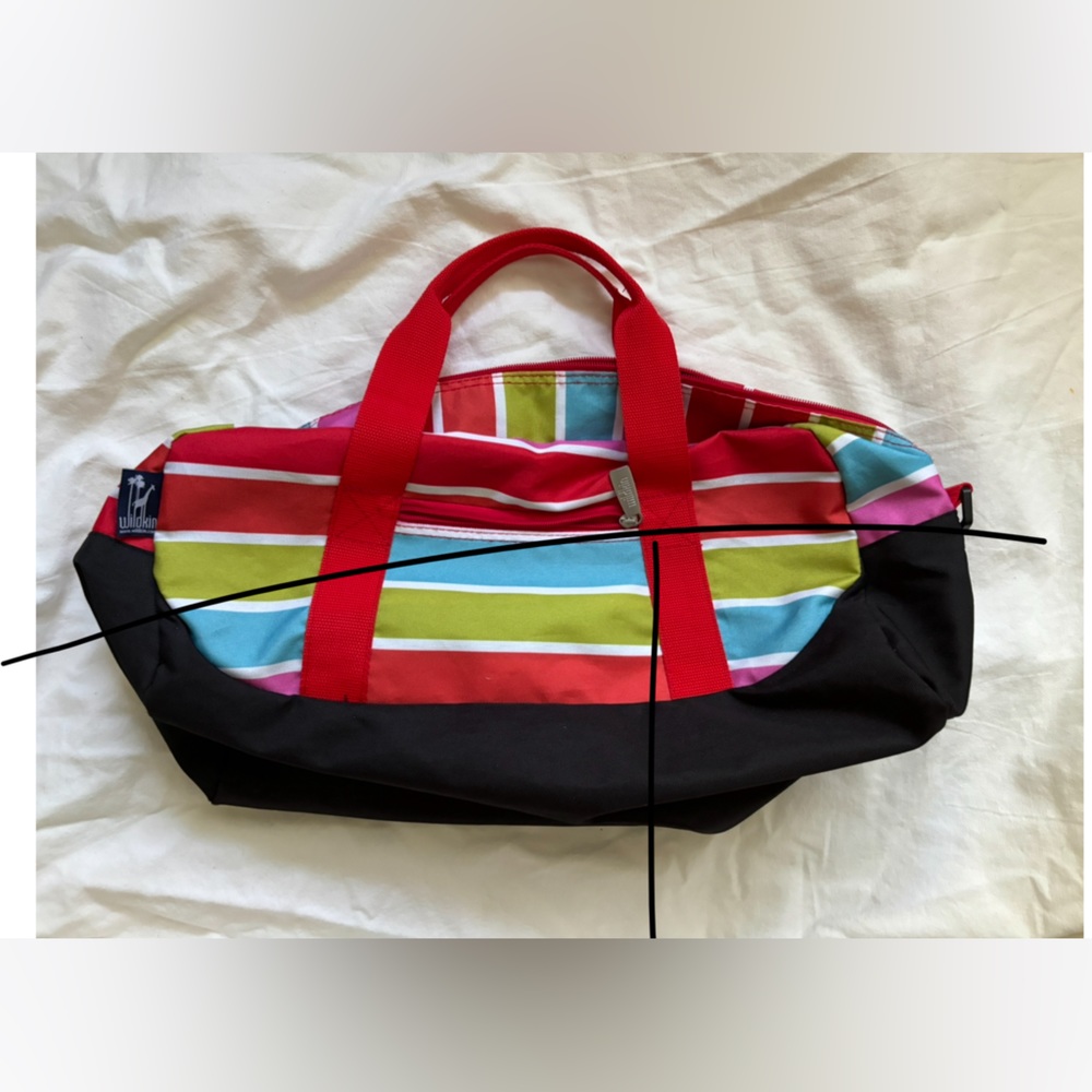 Wildkin Brightly Striped Tote Bag